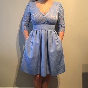 Eliza J Blue Dress